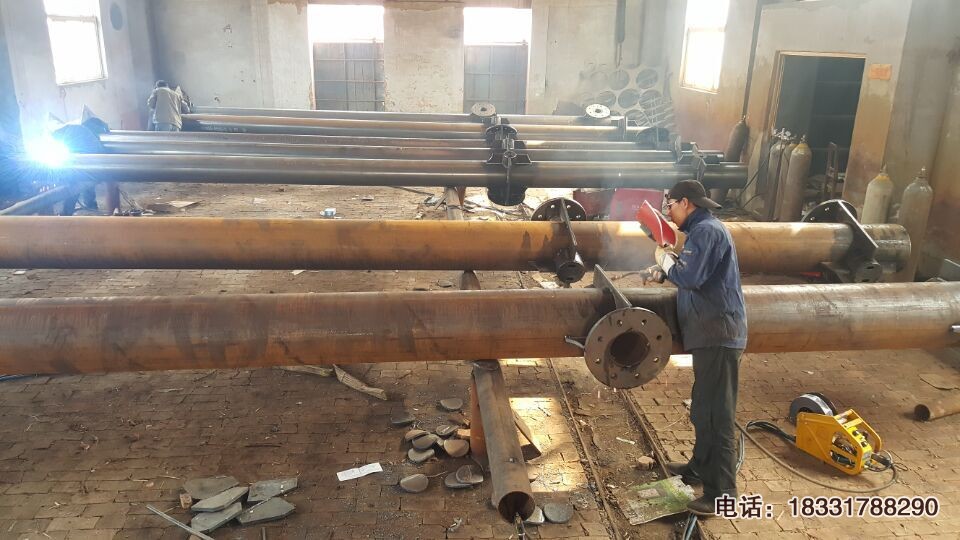 標志桿焊接流程